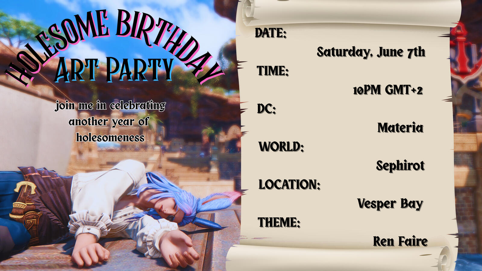 Holesome Birthday AP - June 7th